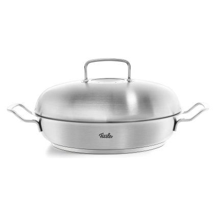 Tavă de servire cu capac în formă de dom ORIGINAL-PROFI COLLECTION de 24 cm, 2 litri, Fissler