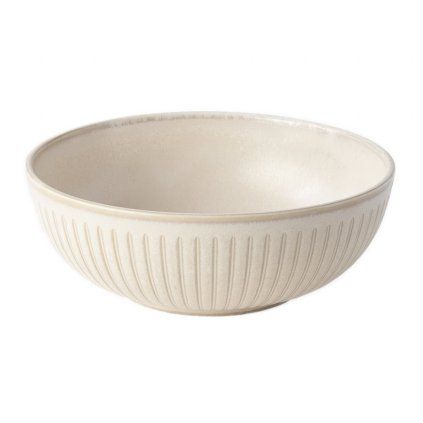 Bol de servit RIDGED ALABASTER, 19,5 cm, 1 l, MIJ