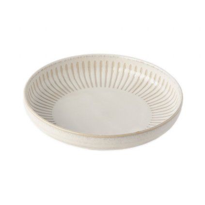Farfurie adâncă RIDGED ALABASTER, 20,5 cm, MIJ