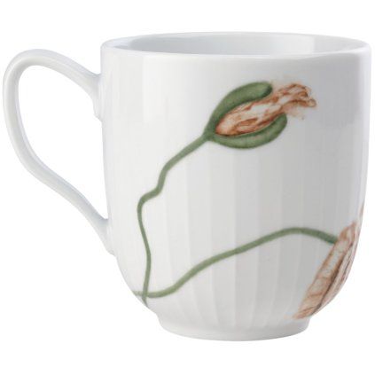Cană HAMMERSHOI POPPY 330 ml, alb, Kähler