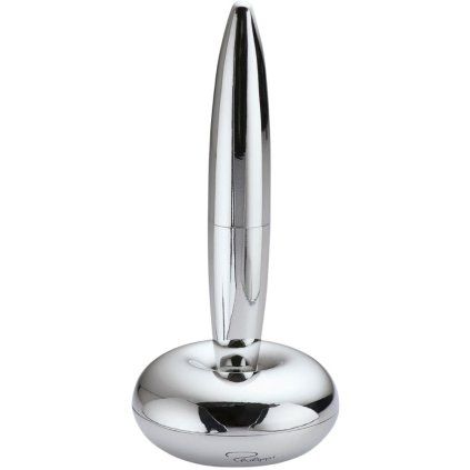 Stilou LUCY 12 cm, cu bilă, în suport magnetic, argintiu, Philippi
