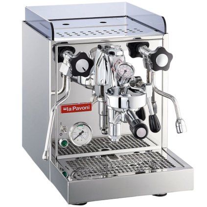 Aparat de cafea semi-profesional CELLINI CLASSIC, argintiu, La Pavoni