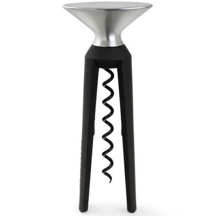 Tirbușon GRAND CRU, 16,5 cm, negru/argintiu, Rosendahl