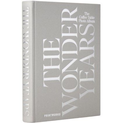 Album foto THE WONDER YEARS, gri, Printworks