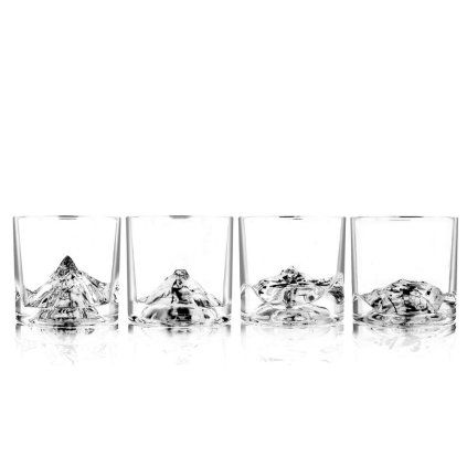 Pahar pentru whisky THE PEAKS, set de 4 buc, Liiton