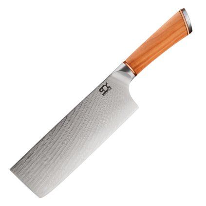 Cuțit pentru legume SOK OLIVE SUNSHINE DAMASCUS, 17 cm, Dellinger