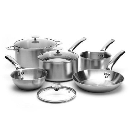 Set de vase pentru gătit ALCHIMY, set de 8 buc, inox, de Buyer