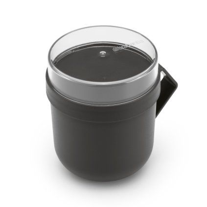 Recipient pentru prânz MAKE & TAKE, 600 ml, gri închis, Brabantia