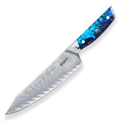 Cuțitul bucătarului BLUE CHEF KIRITSUKE 20,5 cm, Dellinger
