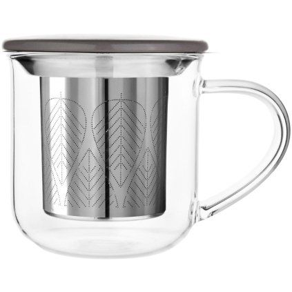 Cană cu infuzor MINIMA EVA 400 ml, lână gri, Viva Scandinavia