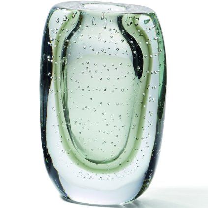 Vază AMARA 22 cm, verde, Philippi