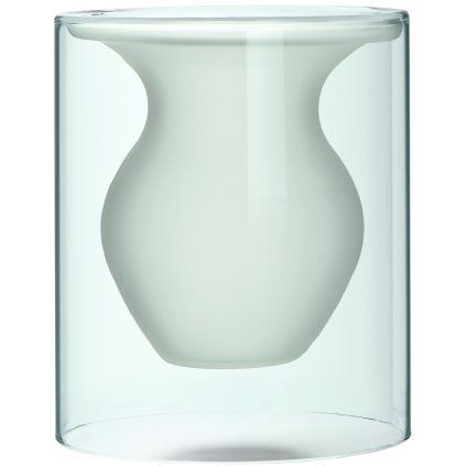 Vază ESMERALDA 15,5 cm, alb, Philippi