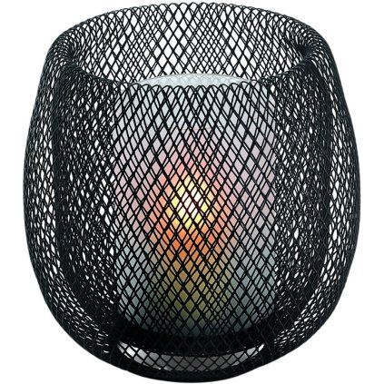 Lanternă MESH 20 cm, negru, Philippi