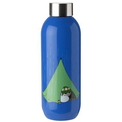 Sticlă de voiaj TO GO CLICK MOOMIN CAMPING Stelton 0,75 l albastru