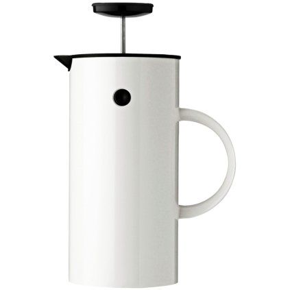 Aparat de cafea cu presă franceză EM77 1 l, alb, Stelton