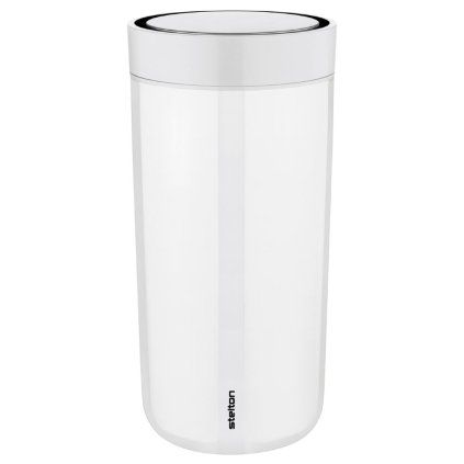 Cană termos TO GO CLICK 400 ml, alb cretă, Stelton
