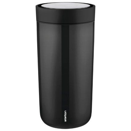 Cană termos TO GO CLICK 400 ml, negru, Stelton
