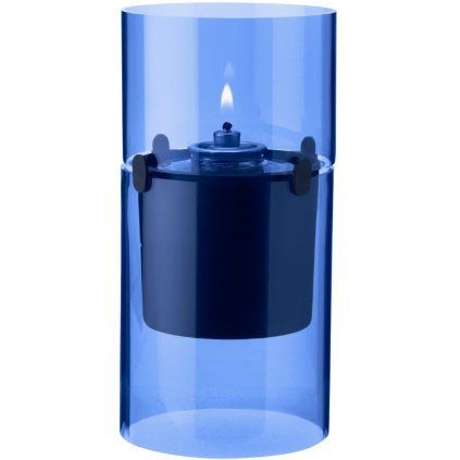 Lampă cu ulei LUCIE 17,5 cm, cyan, sticlă, Stelton