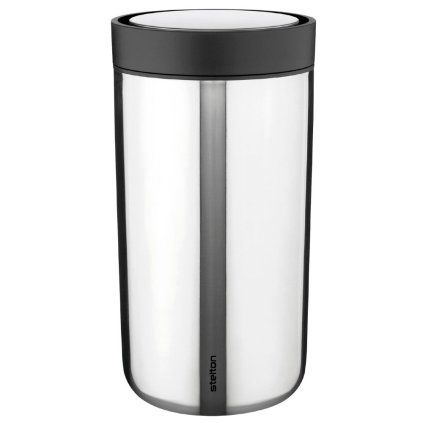 Cană termos TO GO CLICK 400 ml, argintiu, Stelton