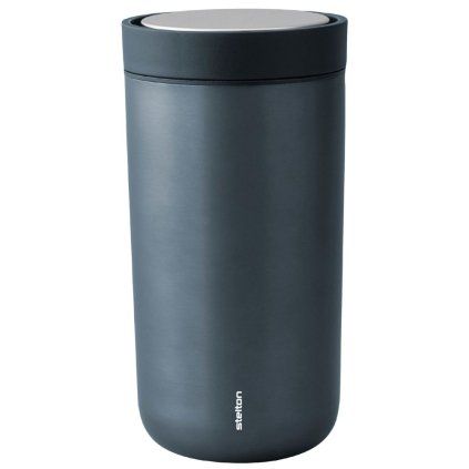 Cană termos TO GO CLICK 200 ml, albastru închis lucios, Stelton