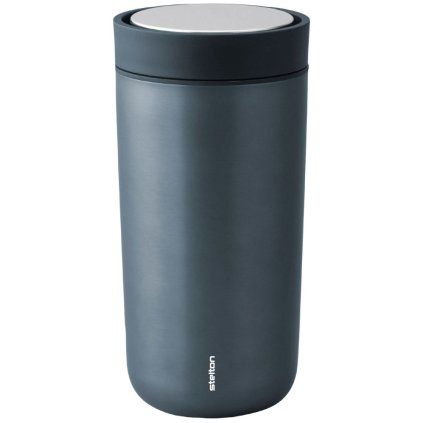 Cană termos TO GO CLICK 400 ml, albastru închis lucios, Stelton