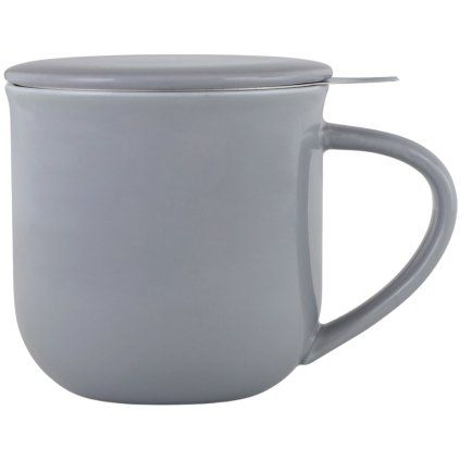 Ceașcă de infuzor de ceai MINIMA EVA 350 ml, gri, porțelan, Viva Scandinavia