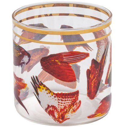 Pahar pentru apă TOILETPAPER WINGS, 8,5 cm, Seletti