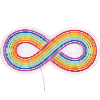 LED decor de perete RAINBOW, 51 cm, Seletti