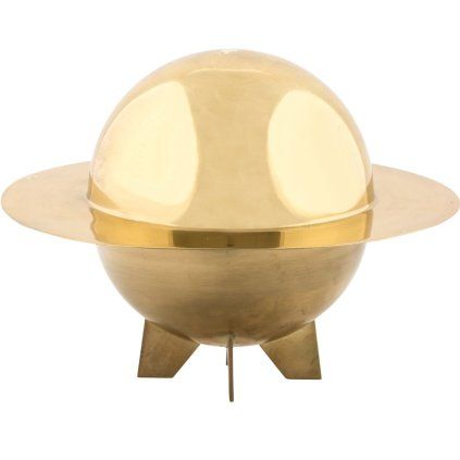 Vas de servire COSMIC DINER LUNAR, 32 cm, alamă, Seletti