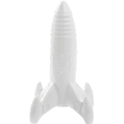 Decorațiuni pentru casă MEMORABILIA MY SPACESHIP, 27 cm, alb, porțelan, Seletti