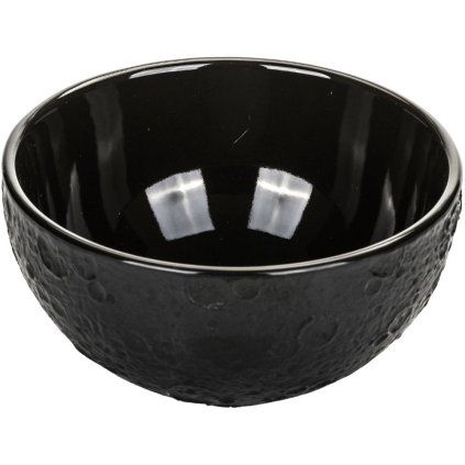 Bol de servit COSMIC DINER LUNAR, 14 cm, negru, Seletti
