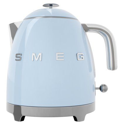 Ceainic electric 50'S STYLE MINI KLF05PBEU, 800 ml, albastru pastel, Smeg