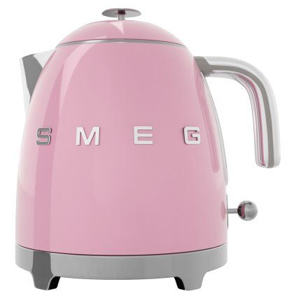 Ceainic electric 50'S STYLE MINI KLF05PKEU, 800 ml, roz pastel, Smeg
