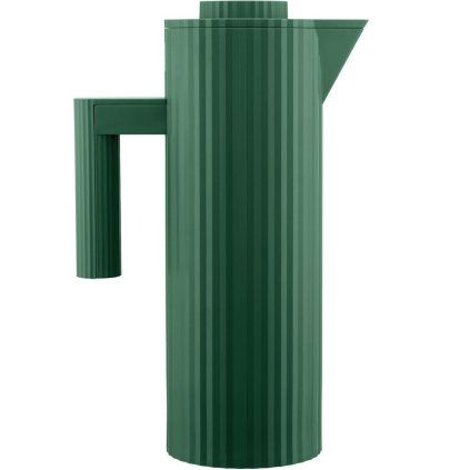 Carafă termos PLISSÉ, 1 l, verde, Alessi