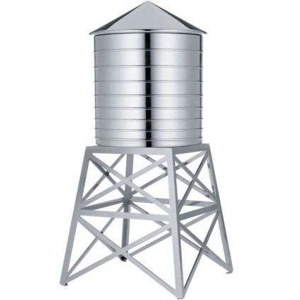 Bol de zahăr WATER TOWER, 730 ml, oțel inoxidabil, Alessi