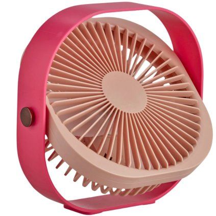 Ventilator de masă FANTASTIC, 20 cm, roz, Printworks