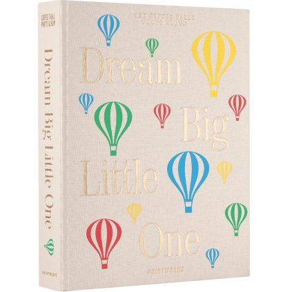 Album foto DREAM BIG LITTLE ONE, bej, Printworks