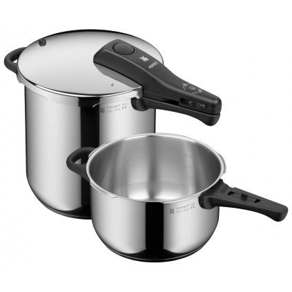Oală sub presiune PERFECT, set de 2 buc, 8,5 l și 4,5 l, WMF