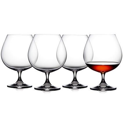 Pahar de coniac JUVEL, set de 4 buc, 690 ml, Lyngby Glas