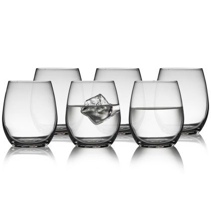 Pahar pentru apă JUVEL, set de 6 buc, 390 ml, Lyngby Glas