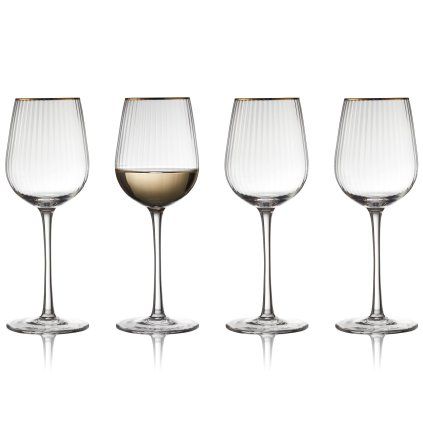 Pahar pentru vin alb PALERMO, set de 4 buc, 300 ml, Lyngby Glas