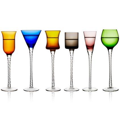 Pahar pentru shot LONDON, set de 6 buc, Lyngby Glas