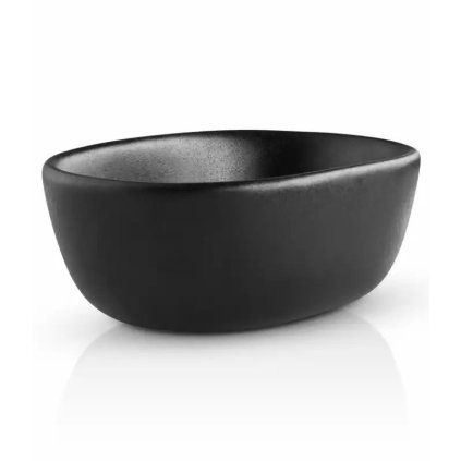 Bol NORDIC KITCHEN 100 ml, oval, negru, gresie, Eva Trio