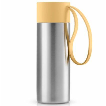 Cană de călătorie TO GO, 350 ml, galben, oțel inoxidabil, Eva Solo