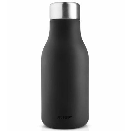 Dozator pentru Săpun pentru mâini 200 ml, negru, silicon, Eva Trio