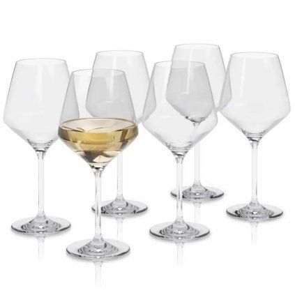 Set de pahare pentru vin alb 6 buc LEGIO NOVA 380 ml, Eva Trio