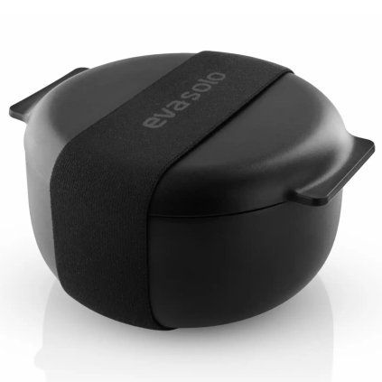 Cutie pentru prânz TO GO, 750 ml, negru, oțel inoxidabil, Eva Solo