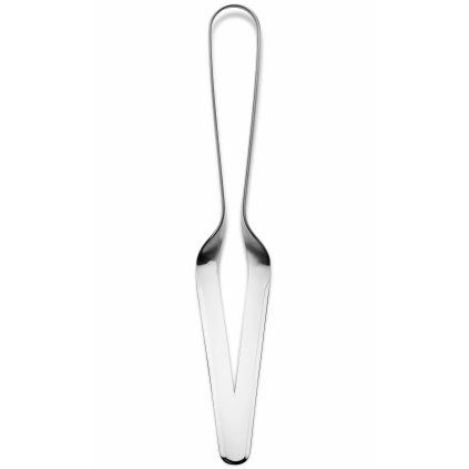 Paletă pentru servire 27 cm, argintiu, oțel inoxidabil, Eva Trio