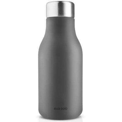 Dozator de Săpun pentru mâini 200 ml, gri, silicon, Eva Trio