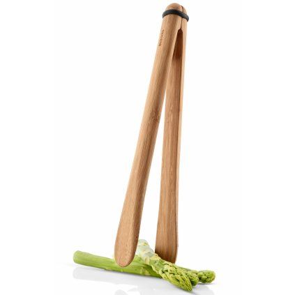 Clește de servit NORDIC KITCHEN 33 cm, maro, bambus, Eva Trio